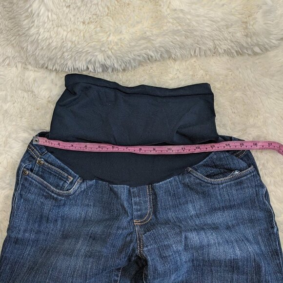 Blue Denim Maternity Jeans by Motherhood - Picture 3 of 7